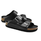 Minfot Uni Bred Biosandal Skinn Sort