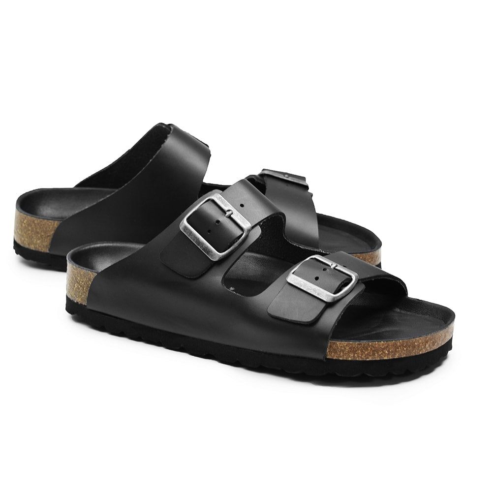 Produktbild 8 - Minfot Uni Bred Biosandal Læder Sort