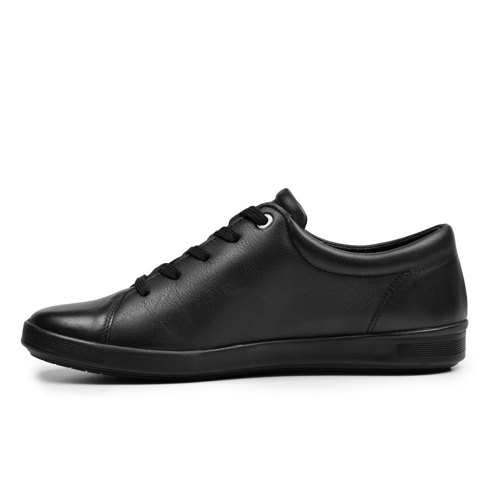 Produktbild 4 - Minfot Aveny Sneaker Skinn Svart