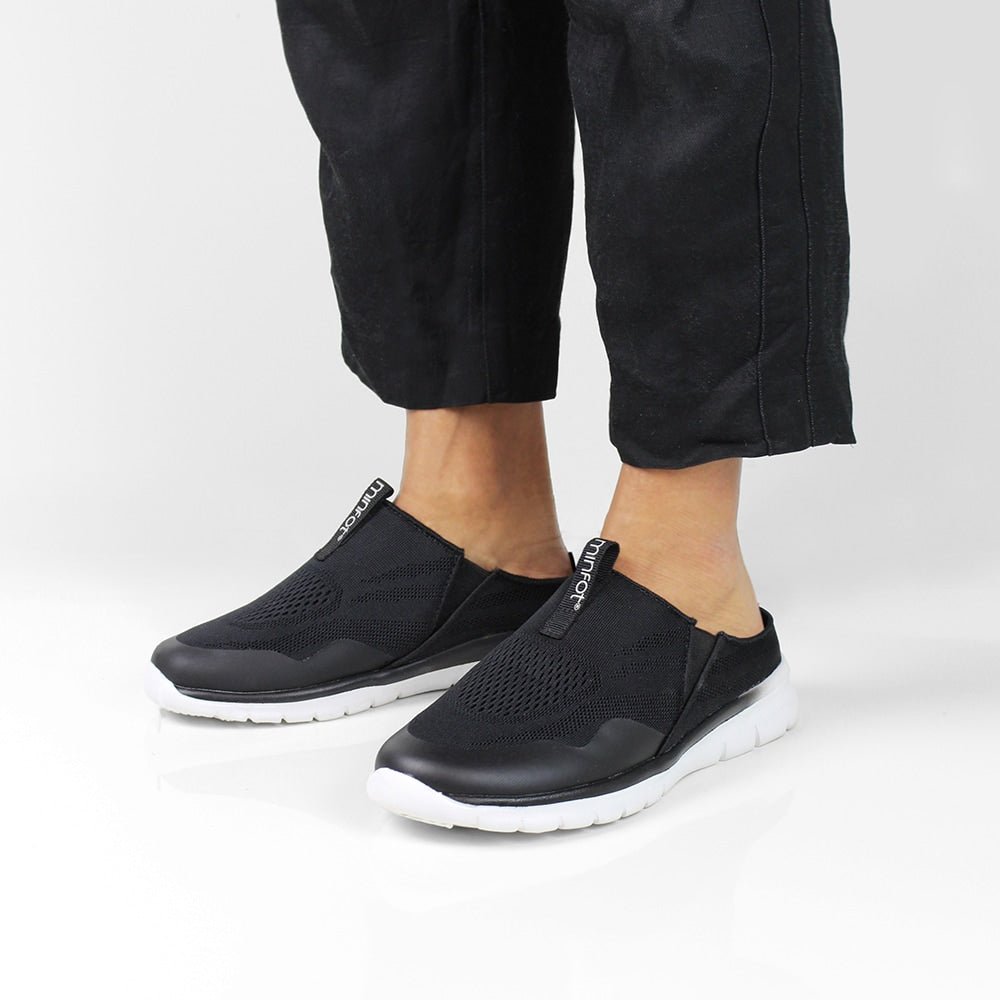 Minfot Easy Step-In Hjemmesko Sort