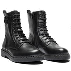 New Feet Annie Boots Snøring Lynlås Sort
