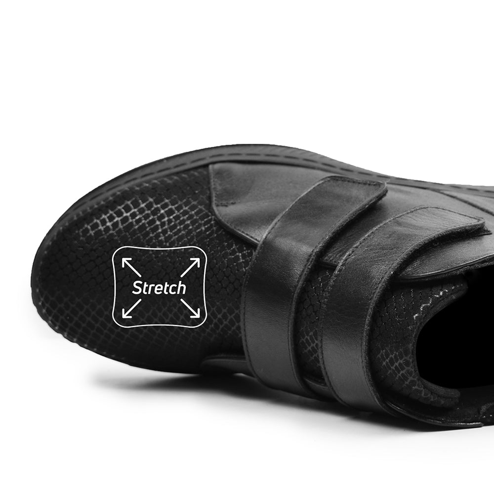 Minfot Hedda Specialsko Stretch Støvle Sort Onyx
