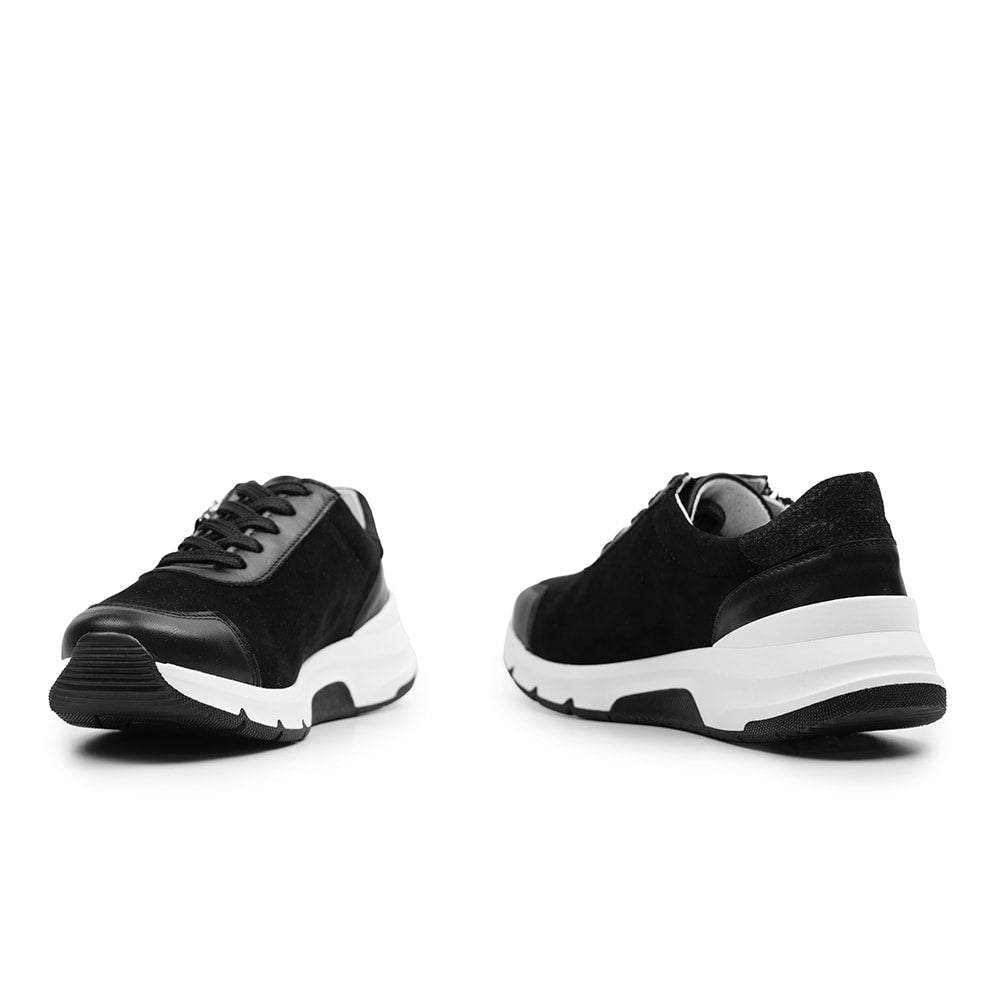 Minfot Sneaker Softrole Lux Stretch Sort