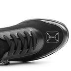 Minfot Vei Sneaker Stretch Nubuck Sort Oxid