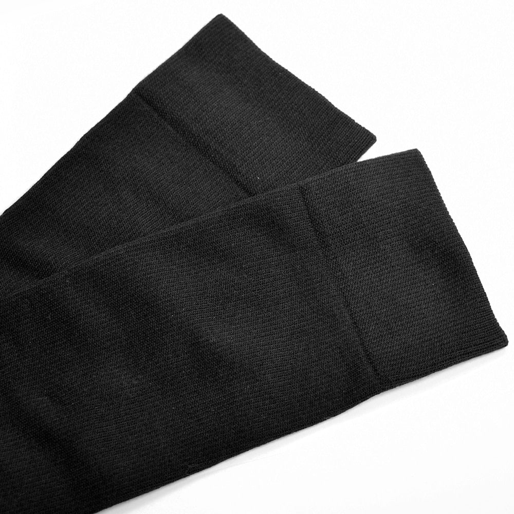 Minfot Støttestrømper Bomuld Eco Sort 5-pak