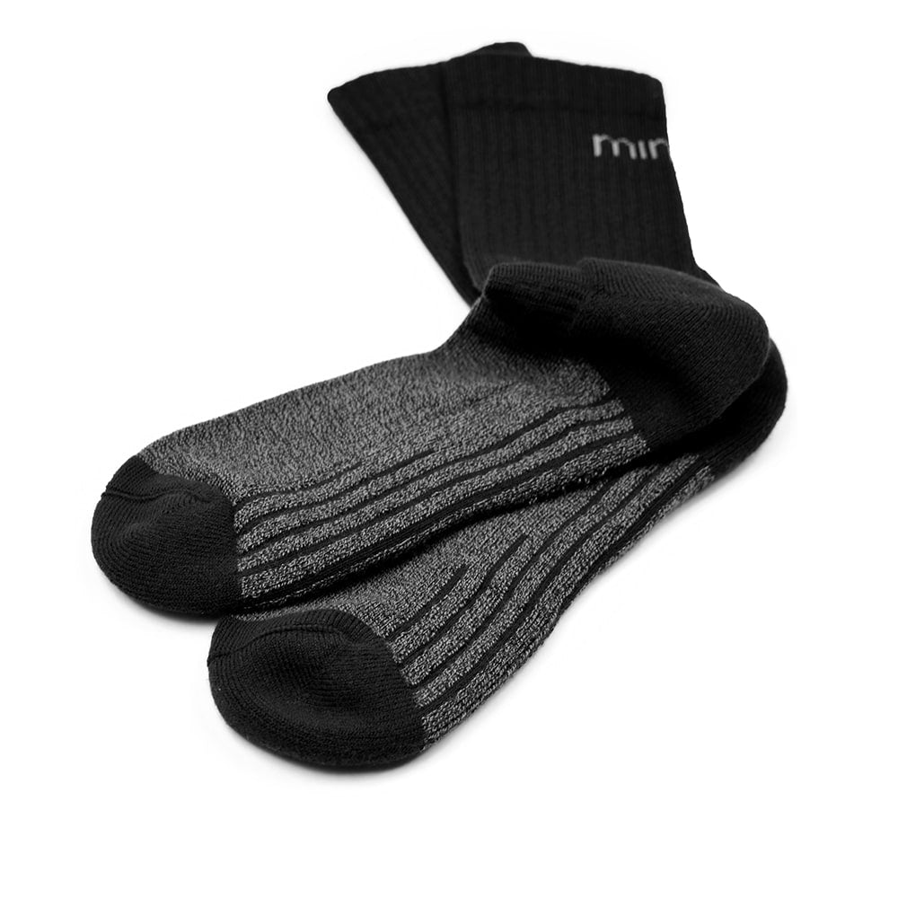 Minfot Strømper Cool Max Sort 3-Pak