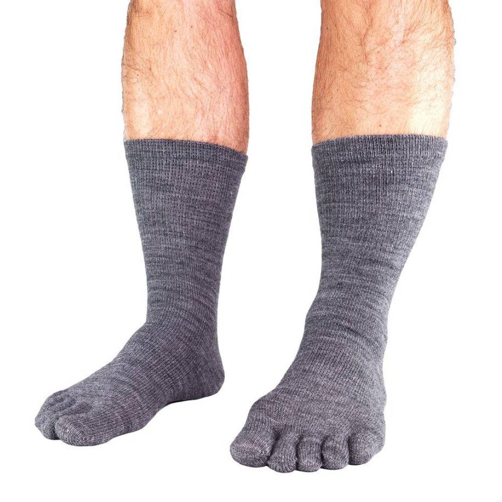 Funq Wear Tåstrømper Uld Gravely Grey