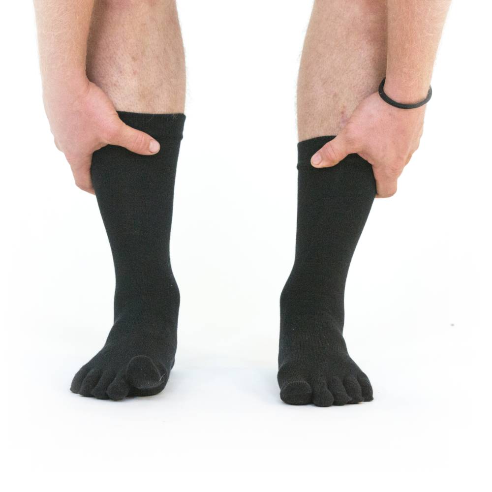 Funq Wear Tåstrumpor Herr Just Black
