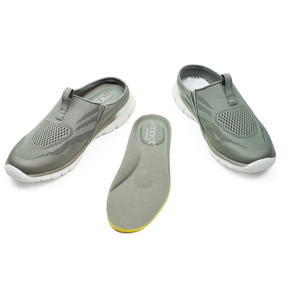 Minfot Easy Step-In Hjemmesko Khaki