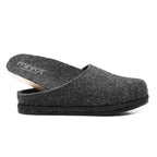 Minfot Hjemmesko Uld Slip-on Viken Uld Antracit