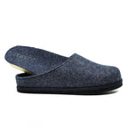 Minfot Hjemmesko Uld Slip-on Viken Uld Navy