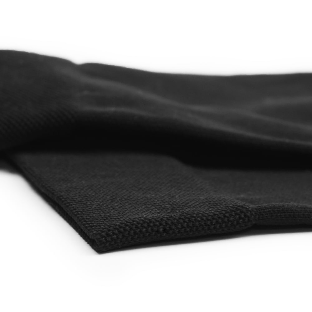 Minfot Tynde Støttestrømper Everyday Åben Tå Sort 1-pak