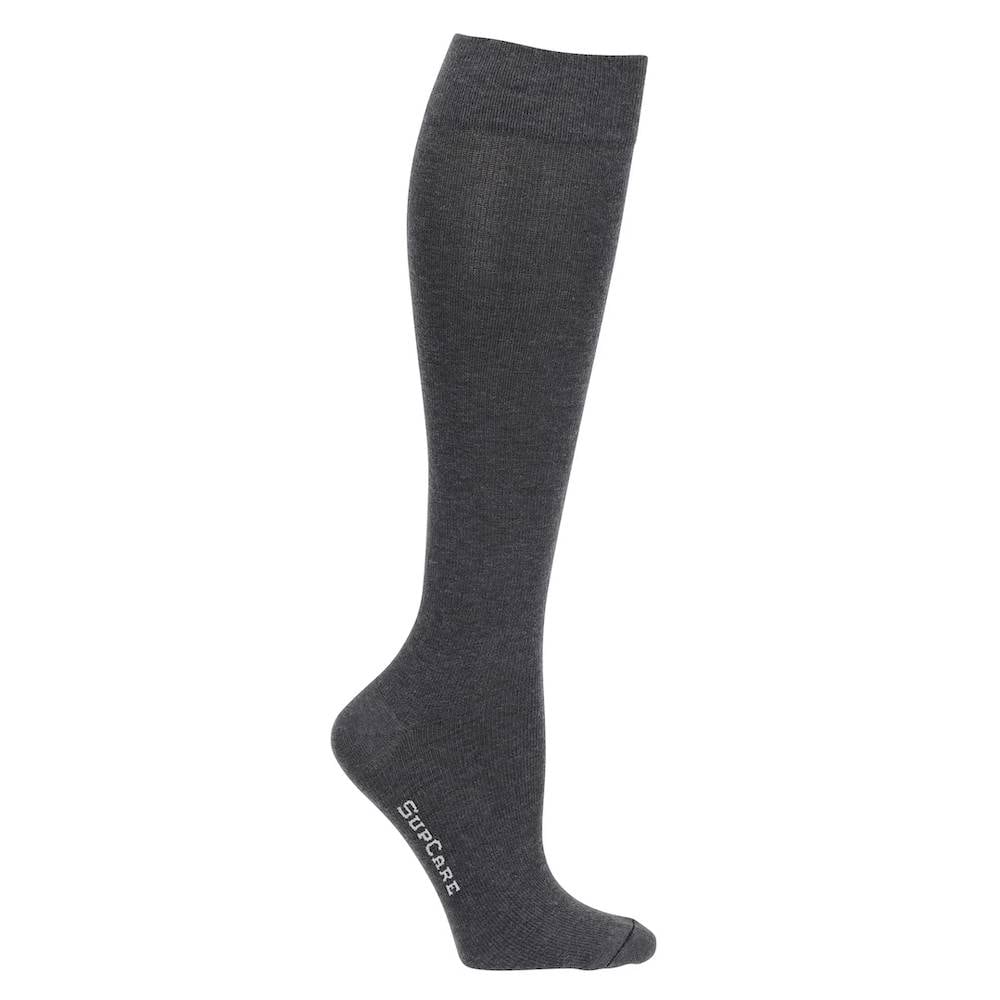 SupCare Stödstrumpor Wool Grey Mel