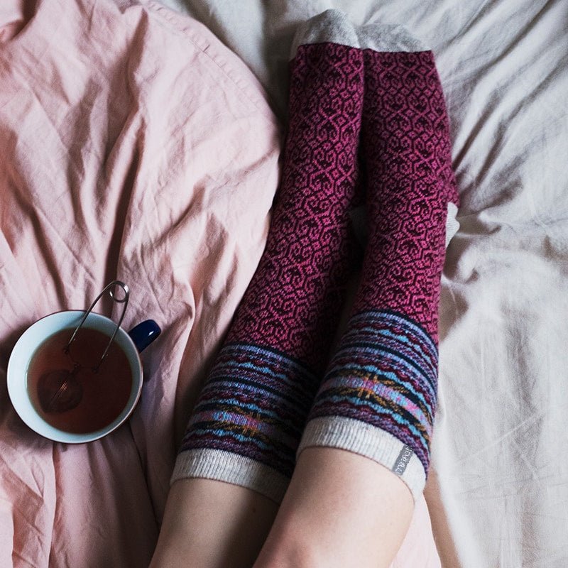 Minfot Uldstrømper Mys 2-pak