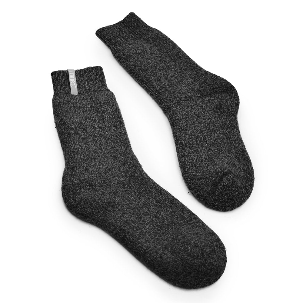 Produktbild 4 - Minfot Raggsockor Mörkgrå Ullmix 1-pack