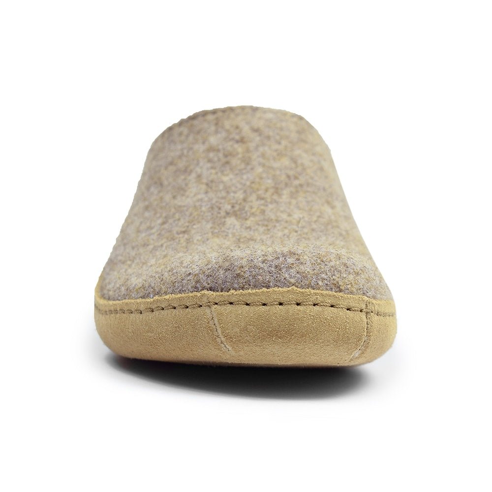 Produktbild 9 - Minfot Ulltofflor Arild Fotbädd Fårskinn Beige