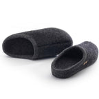 Ulle Uldhjemmesko Original Dame Black Melange