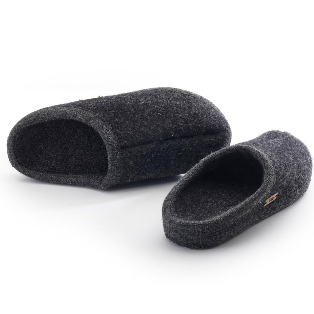Ulle Uldtøfler Original Mens Black Melange