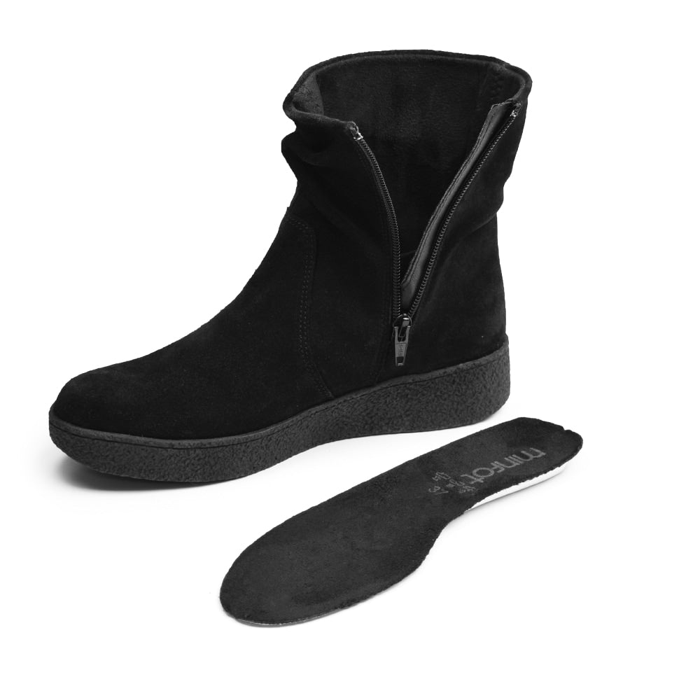 Produktbild 9 - Minfot Marina Boots med Dragkedja Aquastop-TEX Svart