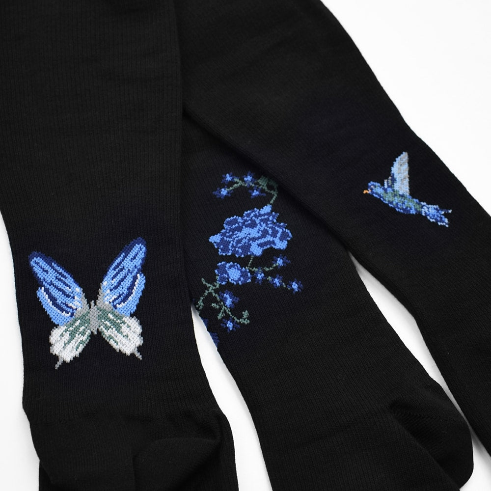 Minfot Flawless Støttestrømper Eco Bomuld Summernight Sort 3-pak