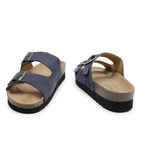 Minfot Moa Sandaler Dame Bio Ruskind Navy
