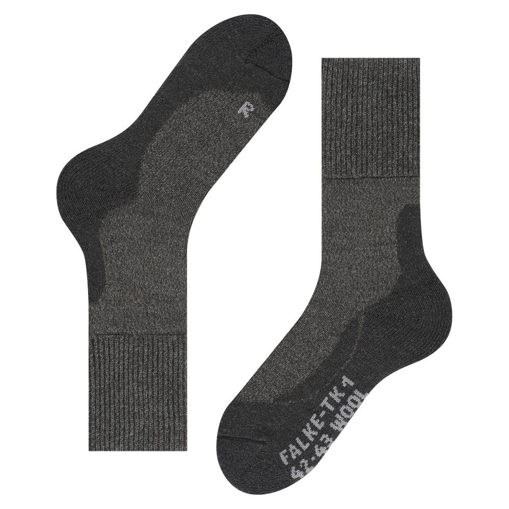 Produktbild 3 - Falke TK1 Wool Men Trekking Socks Smog