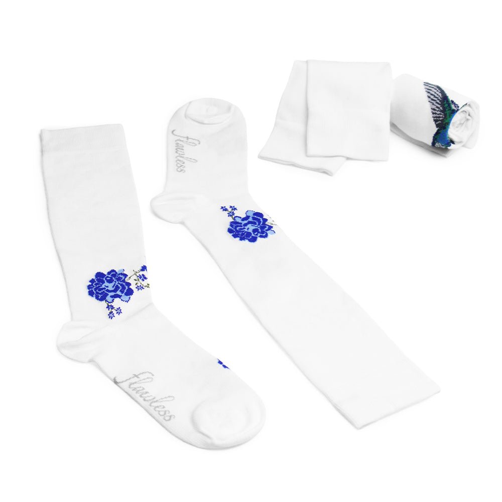 Produktbild 7 - Minfot Flawless Støttestrømper Eco Colibri 3-pak