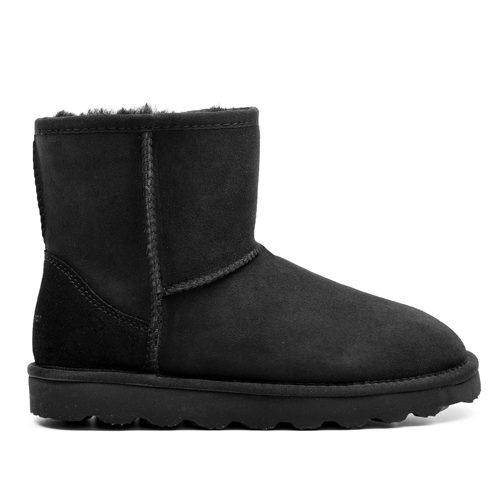 Produktbild 3 - Støvler i fåreskind, Classic Black Rugged Gear