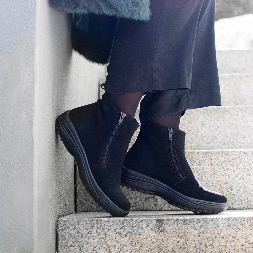 Produktbild 2 - Minfot Boots Orsa Mocka Svart