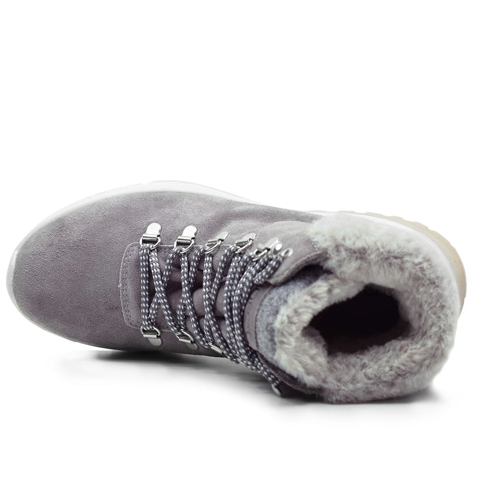 Produktbild 5 - Minfot Sala Kängor Mocka J-Tex Taupe