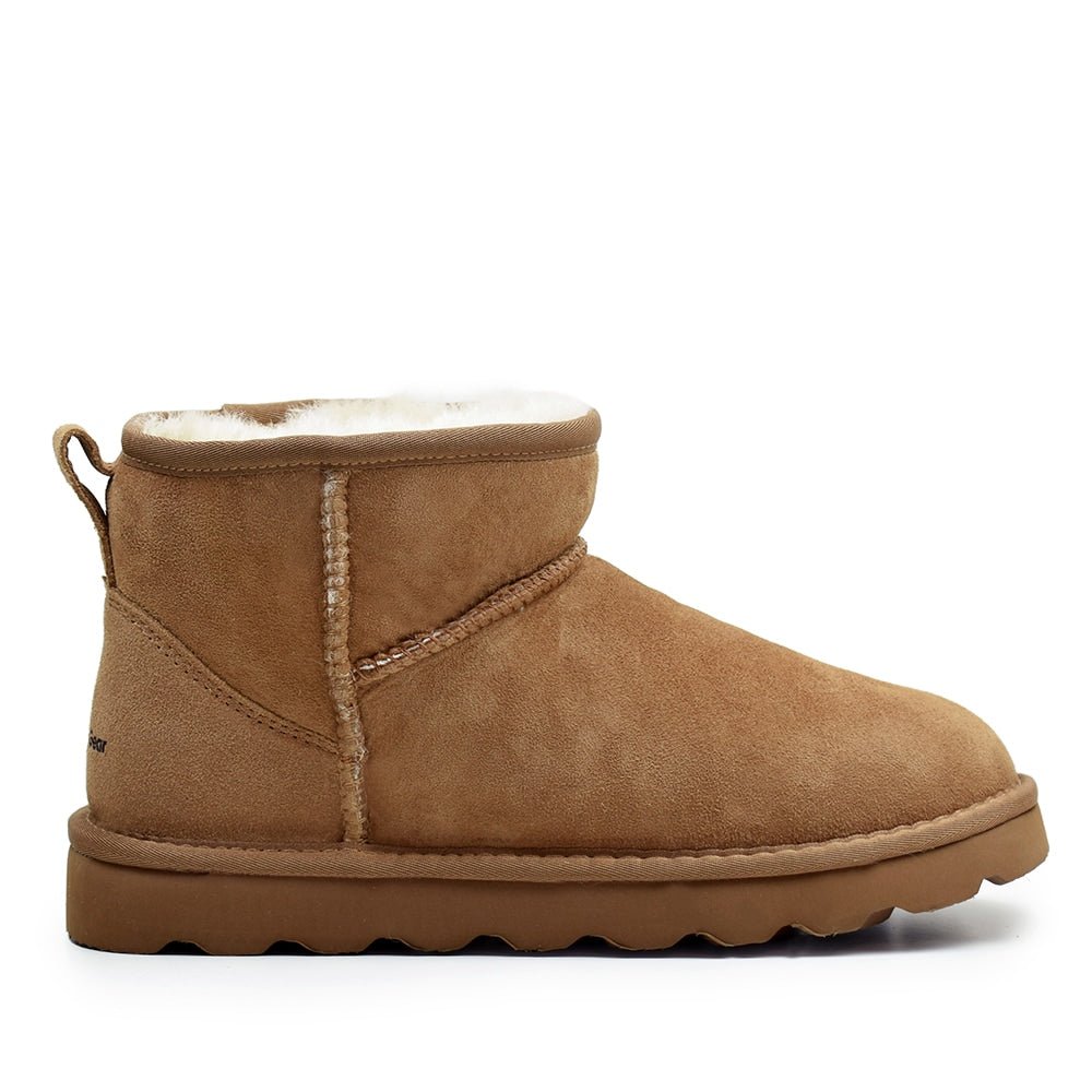 Rugged Gear Fåreskindstøvler Chestnut 