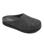 Minfot Hjemmesko Uld Slip-on Viken Uld Antracit
