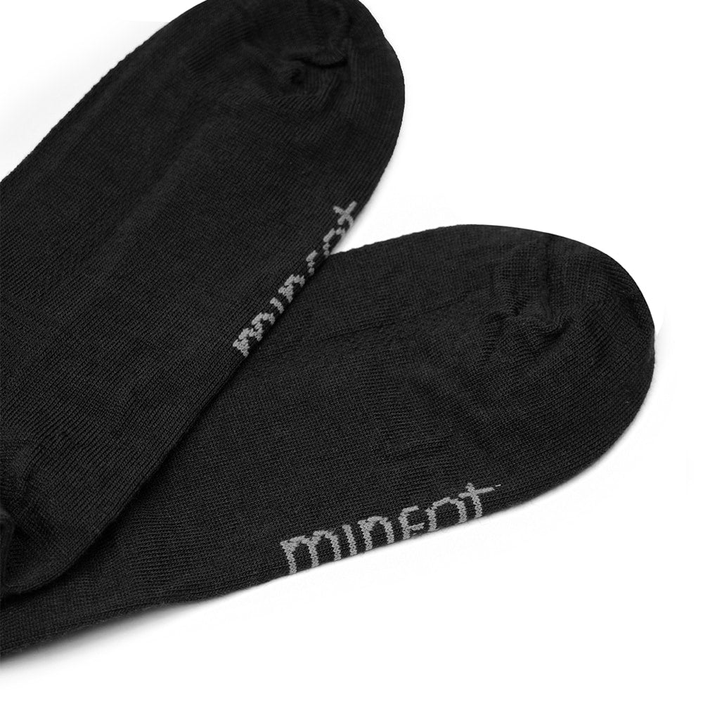 Minfot Strømper Merinould Sort 3-Pak