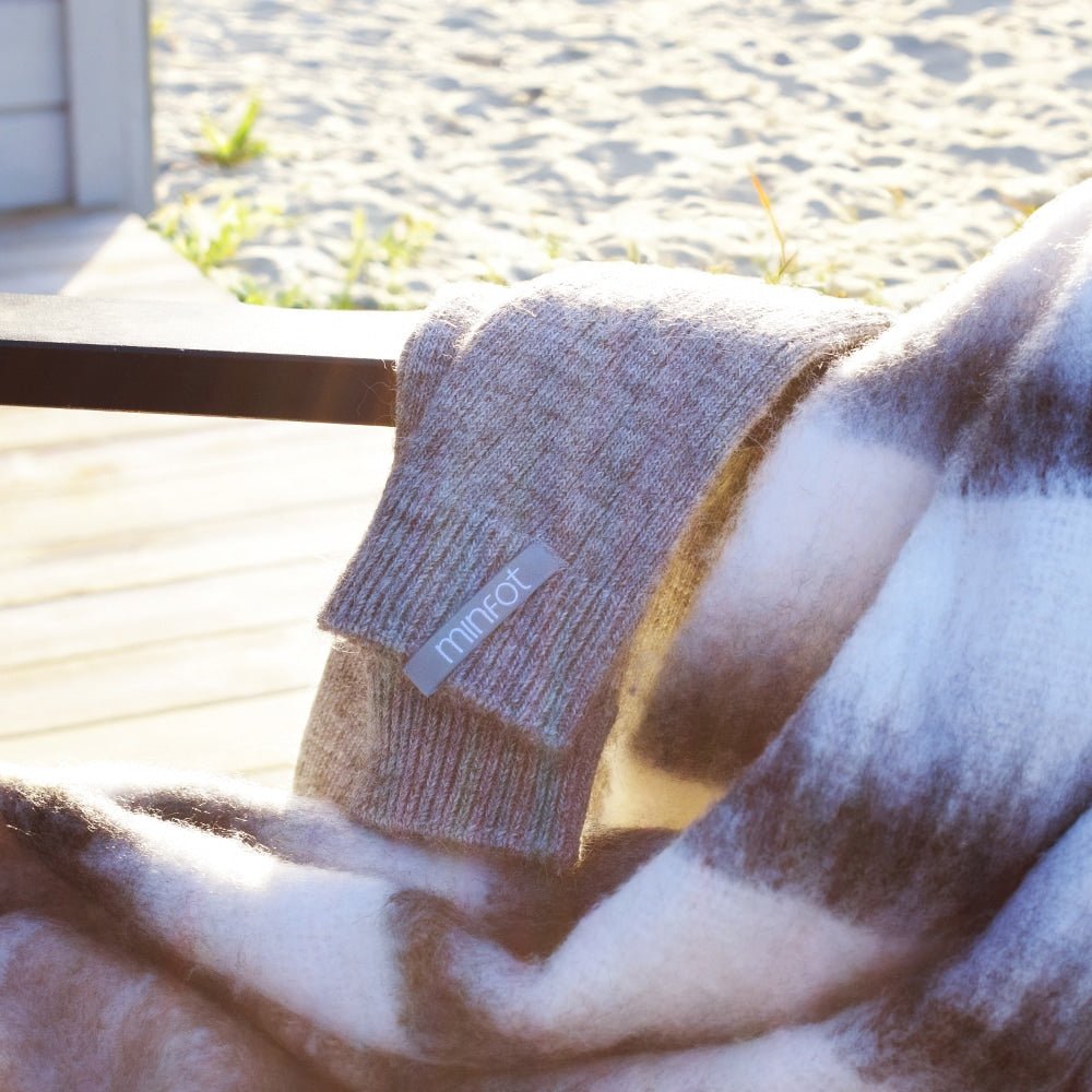 Minfot Raggsokker Alpacka Grå 1-pak