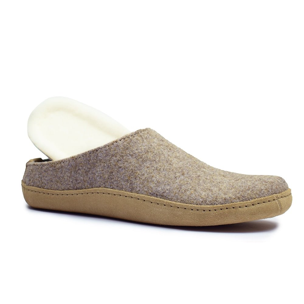Produktbild 2 - Minfot Ulltofflor Arild Fotbädd Fårskinn Beige