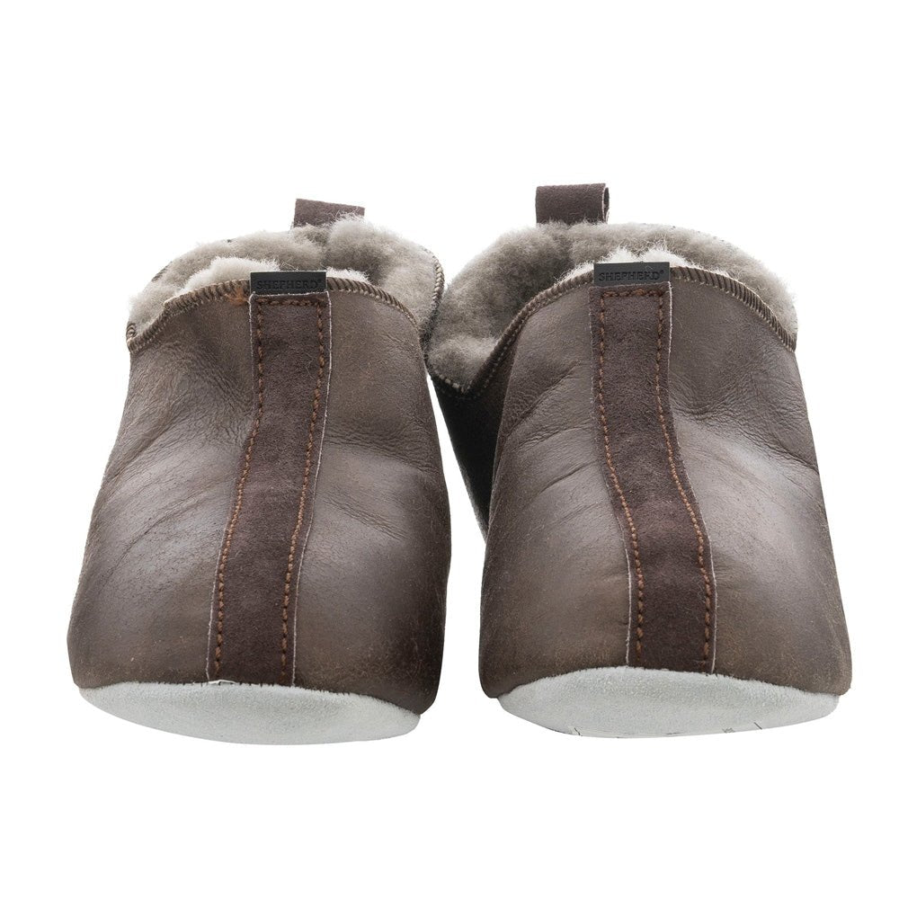 Produktbild 4 - Shepherd Lina Fårskinnstofflor Stone Oiled Antique