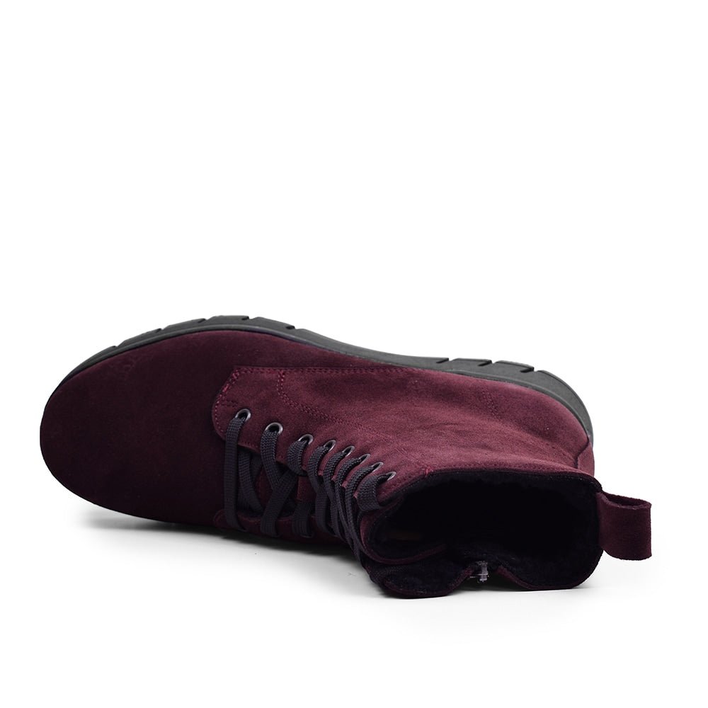 Minfot Aaltonen Vinterstøvler Grip+ Kiitos Ruskind Uld Bordeaux