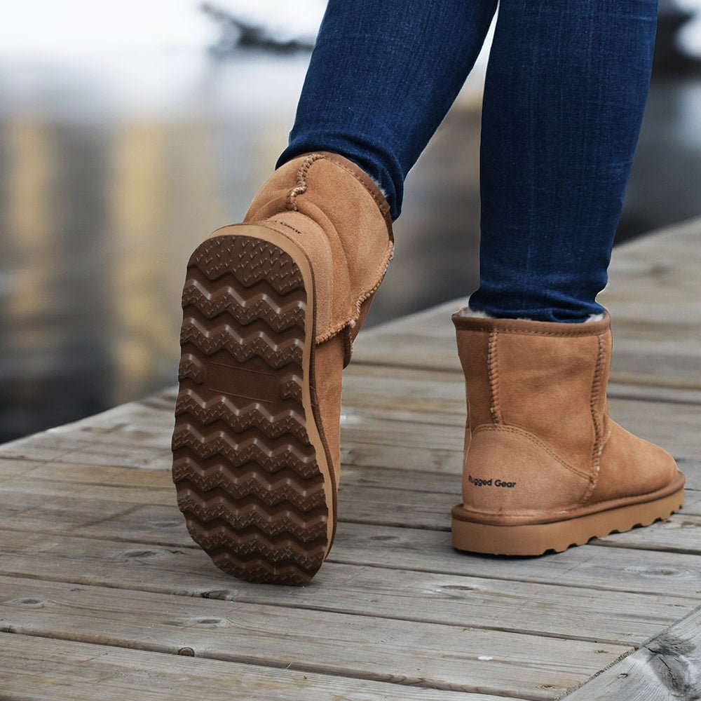 Produktbild 13 - Støvler i fåreskind, Classic Chestnut, Rugged Gear