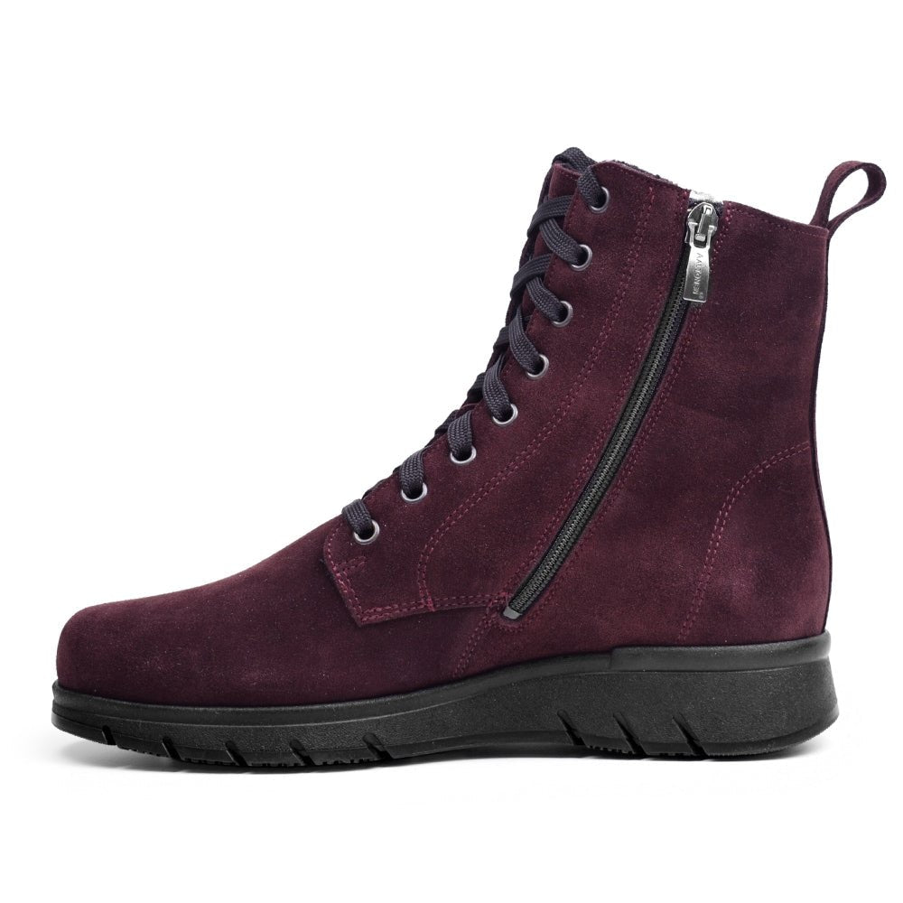 Minfot Aaltonen Vinterstøvler Grip+ Kiitos Ruskind Uld Bordeaux