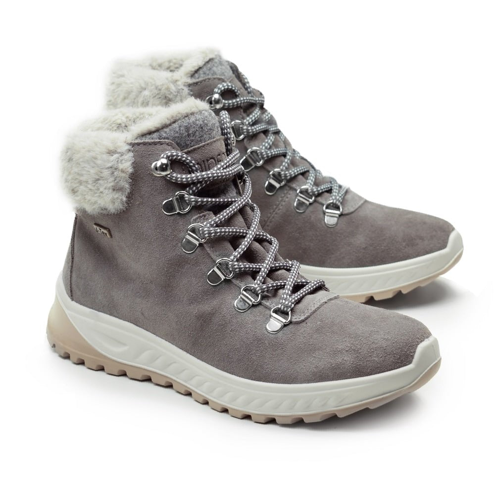 Produktbild 7 - Minfot Sala Kängor Mocka J-Tex Taupe
