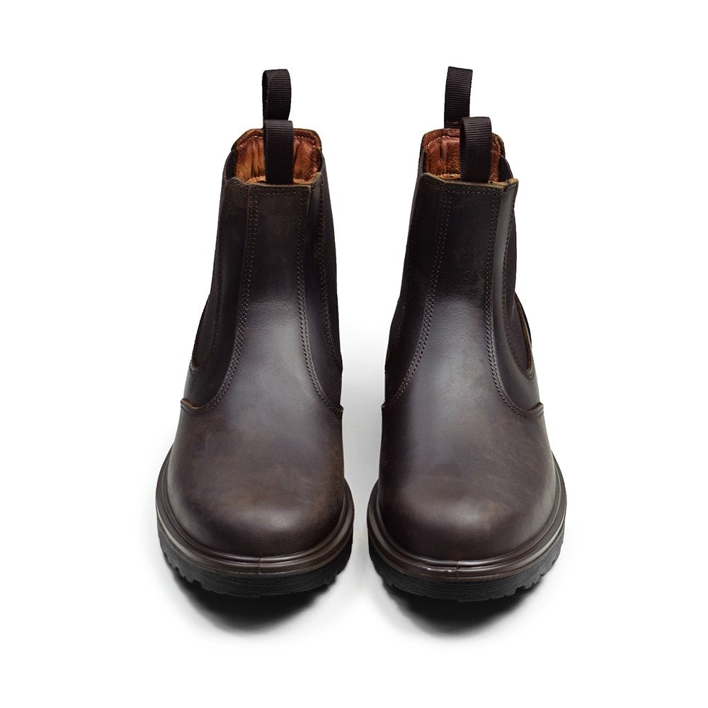 Produktbild 7 - Grisport Komfort Chelsea Boots Gritex Mörkbrun