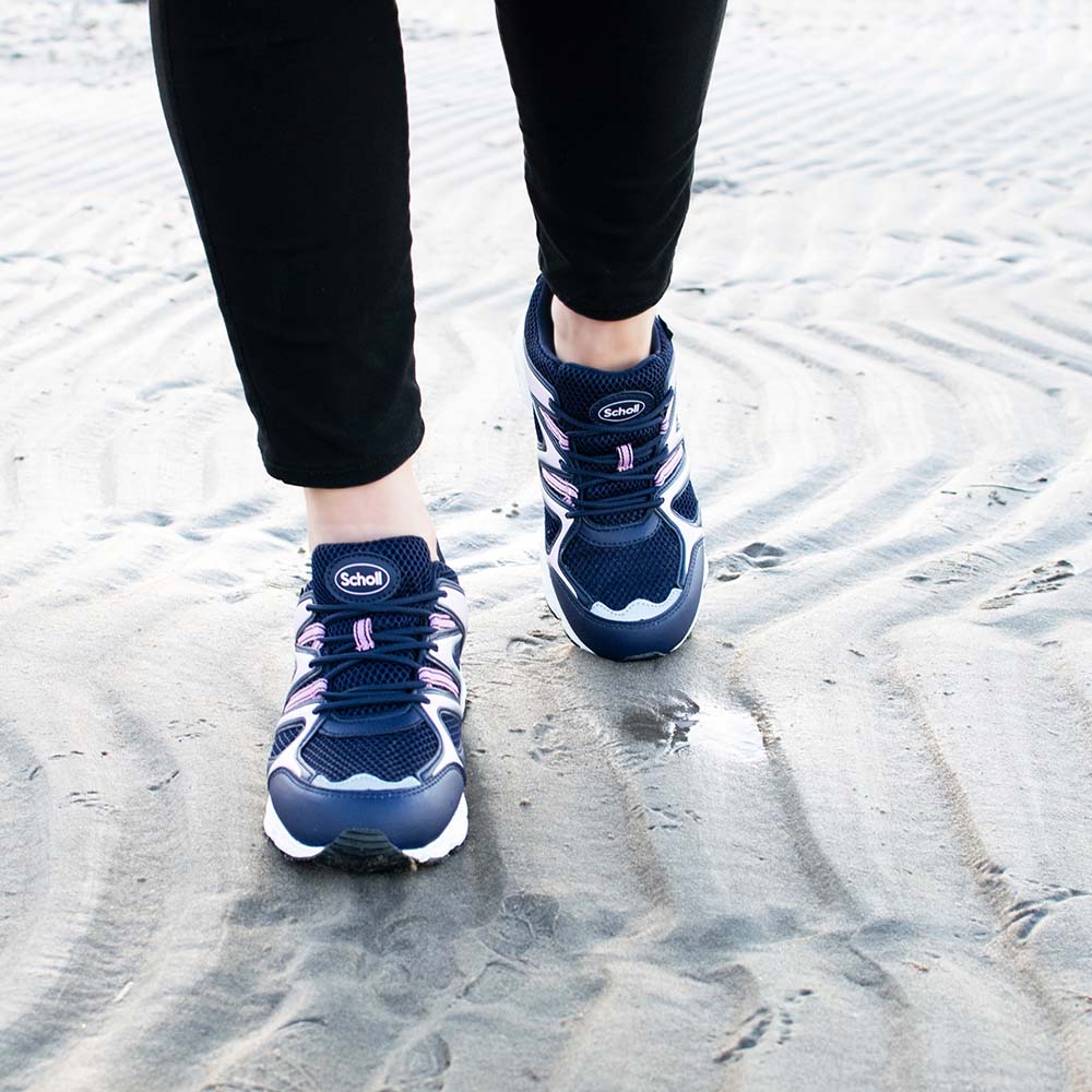 Produktbild 10 - RESALE Scholl Selfoss Waterproof Navy Pink