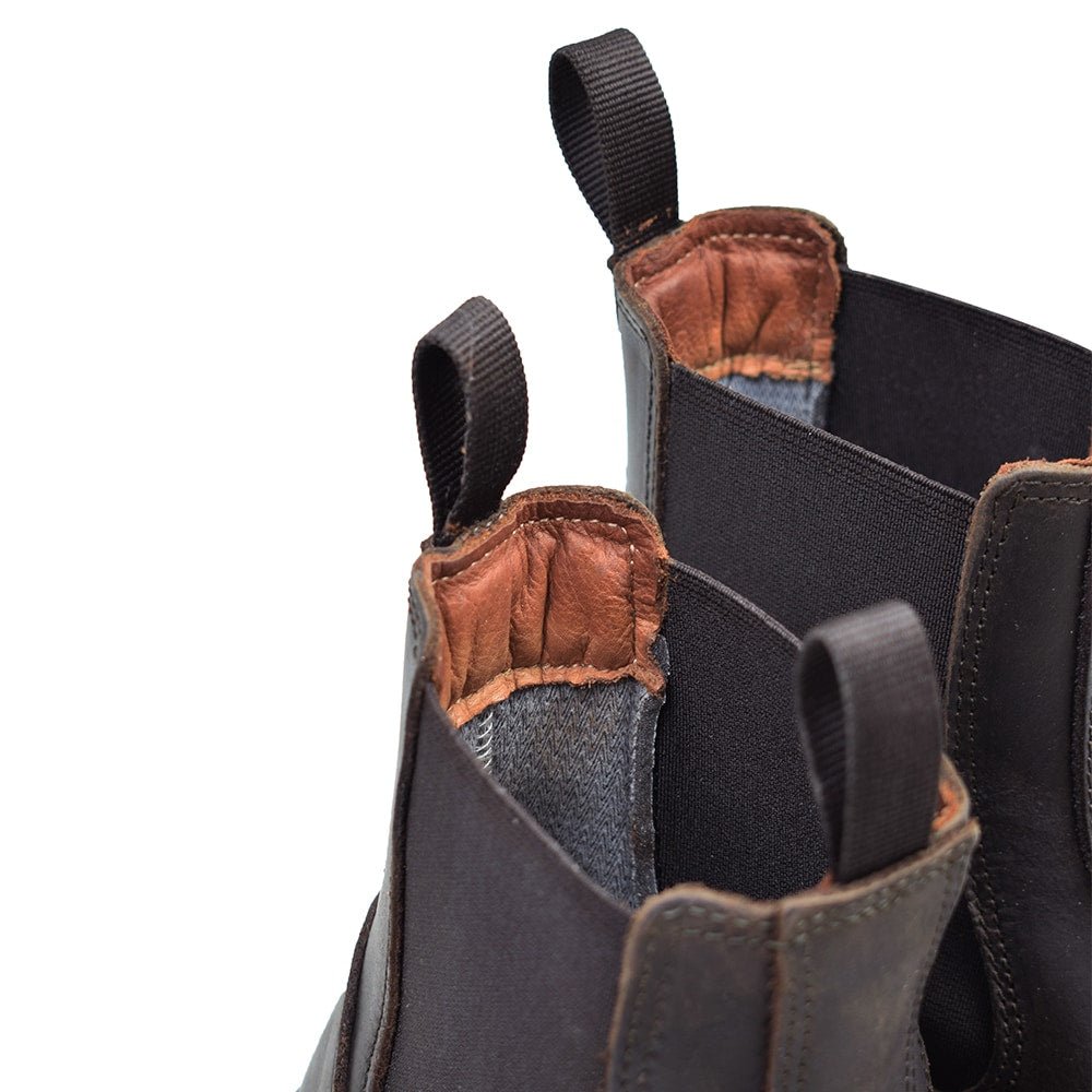 Produktbild 12 - Grisport Komfort Chelsea Boots Gritex Mörkbrun
