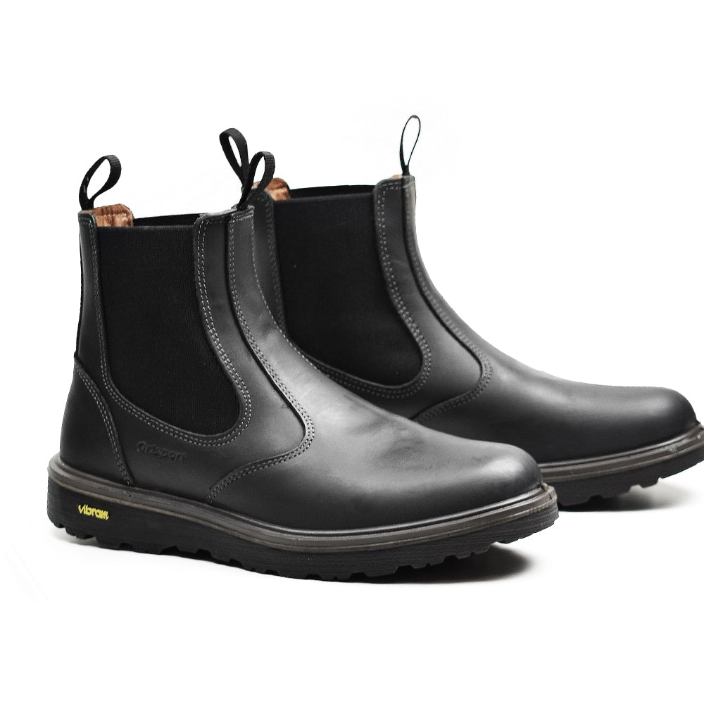 Produktbild 8 - Grisport Komfort Chelsea Boots Gritex Svart