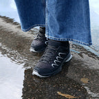 Minfot Stride Low Sko Unisex Vandtæt TEX Sort