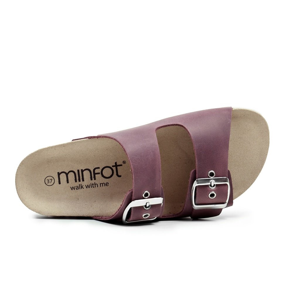 Minfot Sandaler Primo Soft Ayo Læder Bordeaux