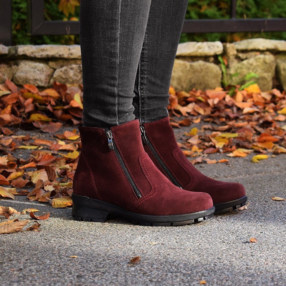 Produktbild 12 - Minfot Aaltonen Breda Boots Grip+ Vasa Mocka Ull Bordeaux