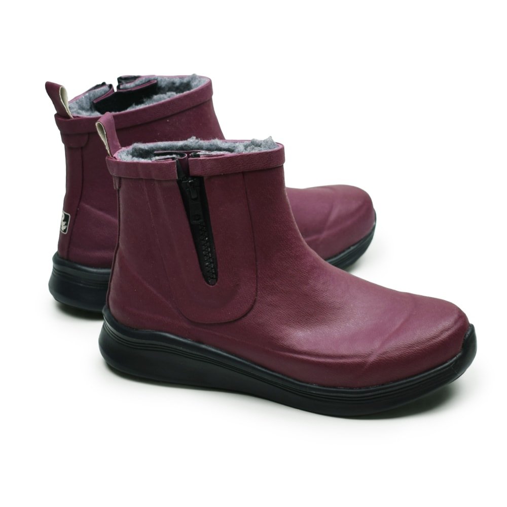 Produktbild 6 - Råå DESIGN Gummistövlar Nina Winter Burgundy