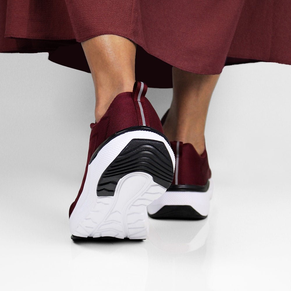 Produktbild 13 - Minfot Sneaker Move Bordeaux