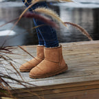 Rugged Gear Støvler Fåreskind Classic Chestnut 